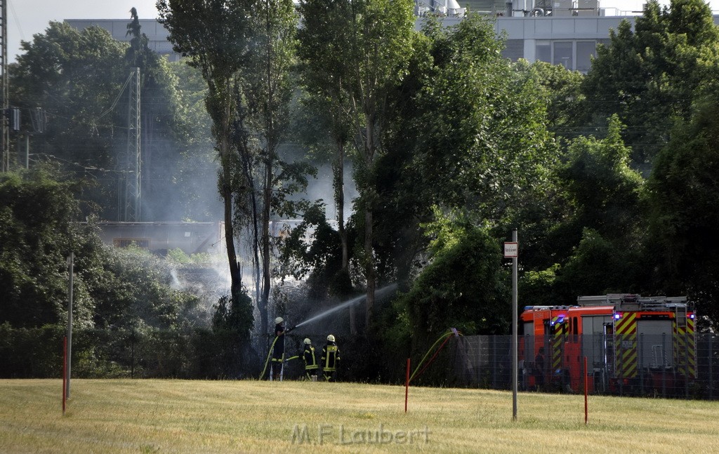 Bodenfeuer Koeln Kalk Dillenburgerstr Parkhaus P43.JPG - Miklos Laubert